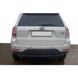 Barra Posteriore AK002 Nera (Acciaio Inox) Subaru Forester 2008-2013 foto 3