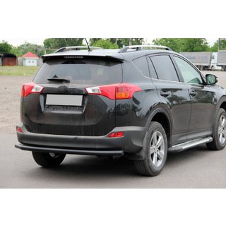Barra Posteriore AK002 Nera (Acciaio Inox) Toyota Rav 4 2013-2018 foto 1