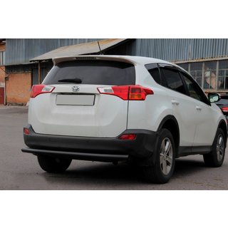 Barra Posteriore AK002 Nera (Acciaio Inox) Toyota Rav 4 2013-2018 foto 2
