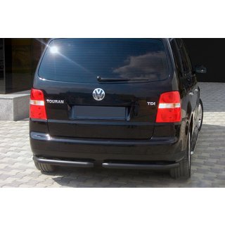 Angolari posteriori AK003 Nero (2 pz, acciaio inox) Volkswagen Touran 2003-2010 foto 1