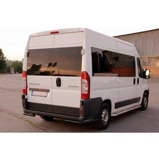 Angolari posteriori AK003 Nero (2 pz, acciaio inox) Fiat Ducato 2006-2025 foto 4