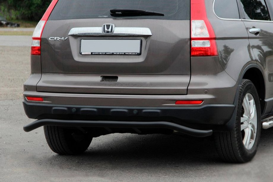 Honda CRV 2012-2016 Barra Posteriore AK008 Nera (Acciaio Inox) Image