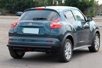 Nissan Juke 2010-2019 Barra Posteriore AK002 Nera (Acciaio Inox) foto 3