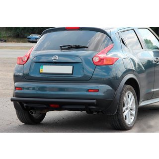 Barra Posteriore AK002 Nera (Acciaio Inox) Nissan Juke 2010-2019 foto 1