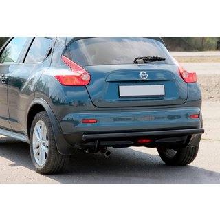 Barra Posteriore AK002 Nera (Acciaio Inox) Nissan Juke 2010-2019 foto 2