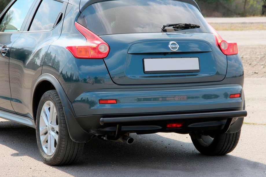 Nissan Juke 2010-2019 Barra Posteriore AK002 Nera (Acciaio Inox) Foto 2