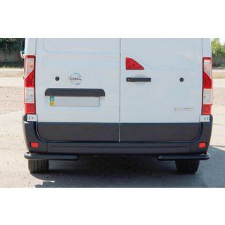 Angolari posteriori AK003 Nero (2 pz, acciaio inox) Opel Movano 2010-2021 foto 1