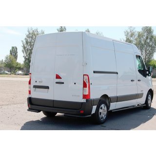 Angolari posteriori AK003 Nero (2 pz, acciaio inox) Opel Movano 2010-2021 foto 3
