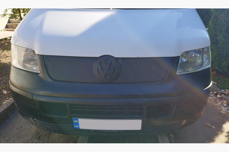 Volkswagen T5 Transporter 2003-2010 Copertura invernale per griglia Opaco con Isolamento Foto 2