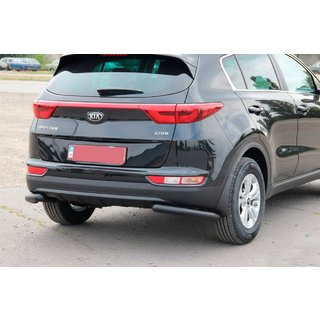 Protezione Angolare Posteriore AK003 Nero (Acciaio Inox) Kia Sportage 2015-2021 foto 2