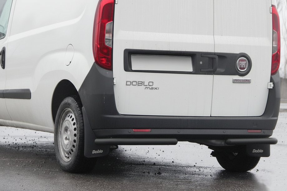 Opel Combo 2012-2018 Angolari posteriori AK003 Nero (acciaio inox) Foto 1