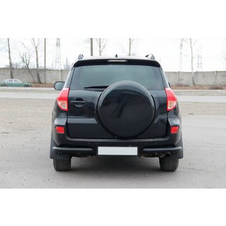 Angolari posteriori AK003 Nero (2 pz, acciaio inox) Toyota Rav 4 2006-2013 foto 2