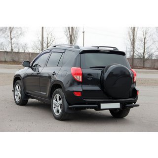 Angolari posteriori AK003 Nero (2 pz, acciaio inox) Toyota Rav 4 2006-2013 foto 3