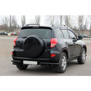 Angolari posteriori AK003 Nero (2 pz, acciaio inox) Toyota Rav 4 2006-2013 foto 4