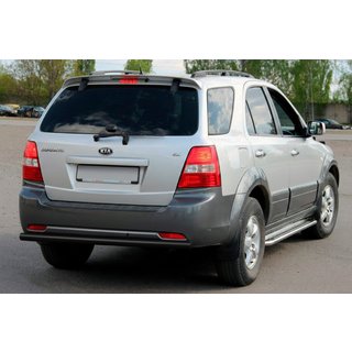Barra Posteriore AK002 Nera (Acciaio Inox) Kia Sorento I BL 2002-2009 foto 2