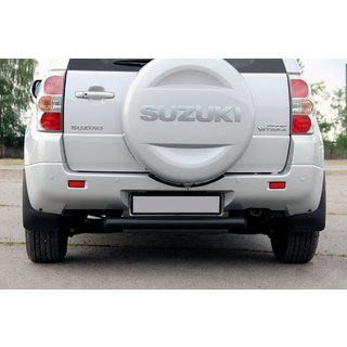 Protezione Posteriore AK002 Nero (Acciaio Inox) Suzuki Grand Vitara 2005-2017