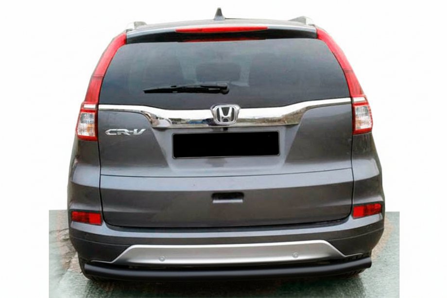 Honda CRV 2017-2022 Barra Posteriore AK002 Black (2016-2019, Acciaio Inox) Foto 1