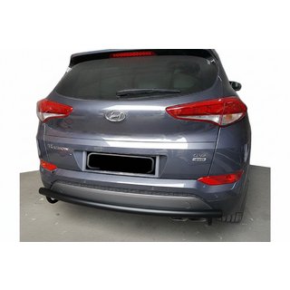 Barra Posteriore AK002 Nera (Acciaio Inox) Hyundai Tucson TL 2016-2021