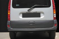 Renault Kangoo 1998-2008 Barra Posteriore AK002 Nera (Acciaio Inox) foto 1