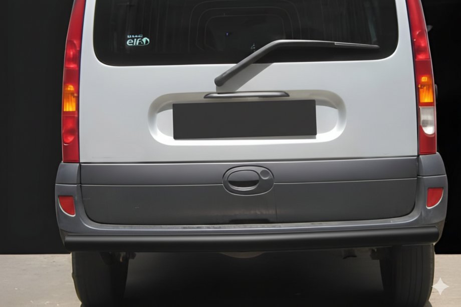 Renault Kangoo 1998-2008 Barra Posteriore AK002 Nera (Acciaio Inox) Image
