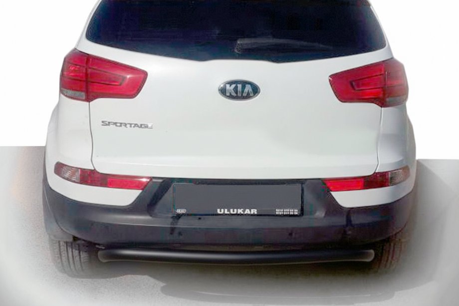 Kia Sportage 2010-2015 Barra Posteriore AK002-1 Nera (Acciaio Inox) Foto 1