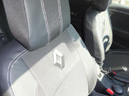 Renault Megane III 2009-2016 Coprisedi Auto (Eco Pelle↗Tessuto, Premium) foto 7