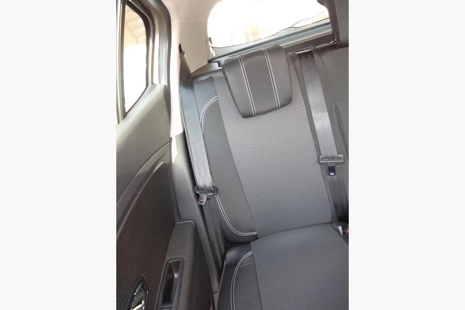 Renault Megane III 2009-2016 Coprisedi Auto (Eco Pelle↗Tessuto, Premium) Foto 12