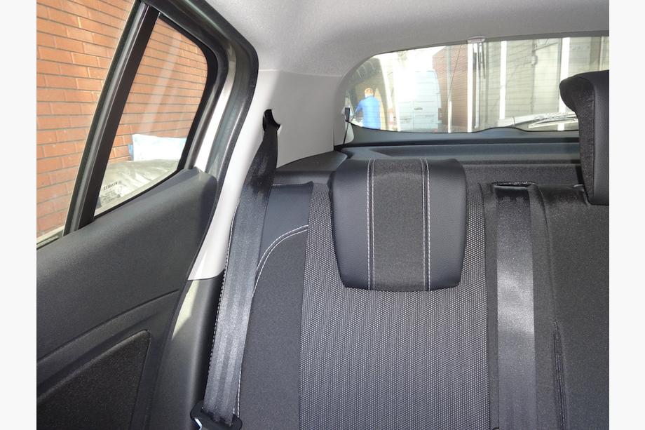 Renault Megane III 2009-2016 Coprisedi Auto (Eco Pelle↗Tessuto, Premium) Foto 16