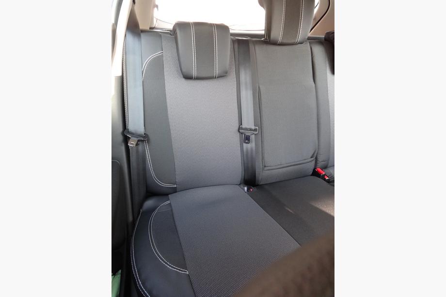 Renault Megane III 2009-2016 Coprisedi Auto (Eco Pelle↗Tessuto, Premium) Foto 23