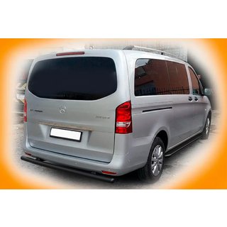 Protezione Posteriore AK002 Nero (Acciaio Inox) foto 2
