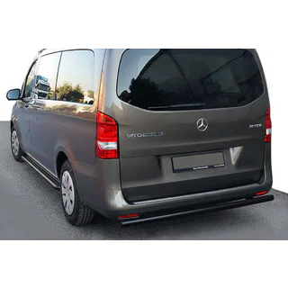 Protezione Posteriore AK002 Nero (Acciaio Inox) Mercedes Vito/V-class W447 2014- foto 1