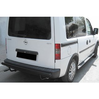 Barra Posteriore AK002 Nera (Acciaio Inox)