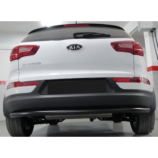 Barra Posteriore AK002 Nera (Acciaio Inox) Kia Sportage 2010-2015