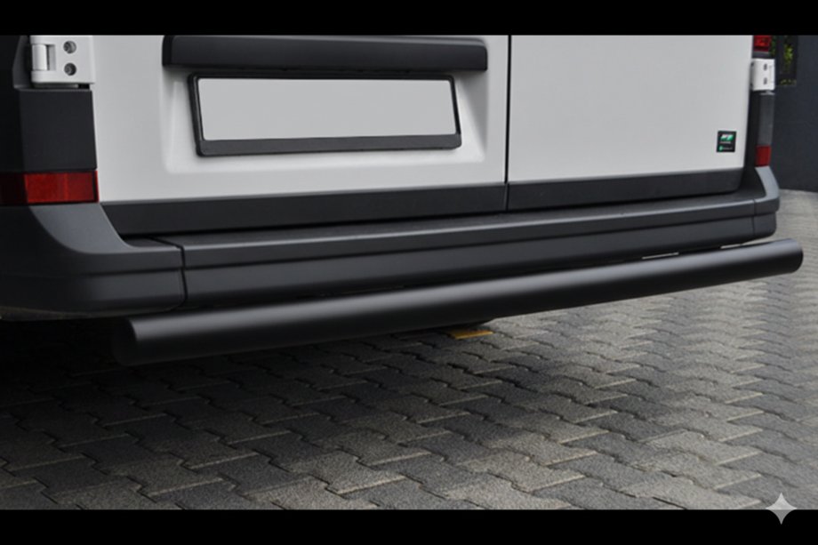 Man TGE 2017- Protezione Posteriore AK002 Nero (Acciaio Inox) Image