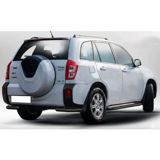 Angolari posteriori AK003 Nero (2 pz, acciaio inox) Chery Tiggo 3 2005- foto 1
