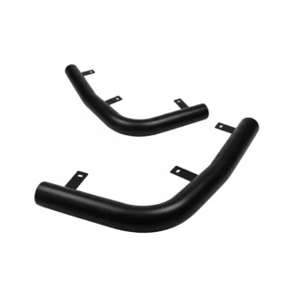 Angolari posteriori AK003 Nero (2 pz, acciaio inox) Mitsubishi Pajero Sport 2008-2015