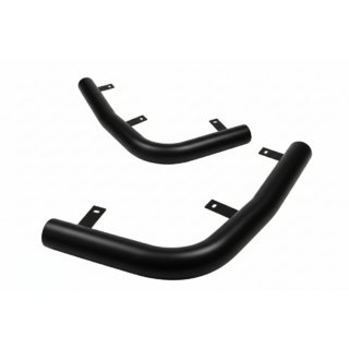 Angolari posteriori AK003 Nero (2 pz, acciaio inox) Toyota Land Cruiser Prado 150 2009-2023