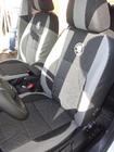 Skoda Octavia II A5 2006-2010 Coprisedi Auto (Similpelle↗Tessuto, Premium) foto 8