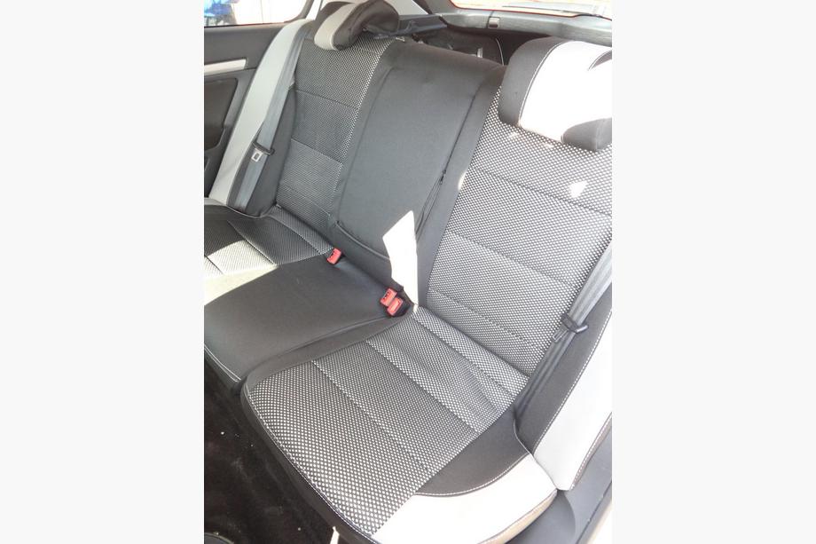 Skoda Octavia II A5 2006-2010 Coprisedi Auto (Similpelle↗Tessuto, Premium) Foto 9