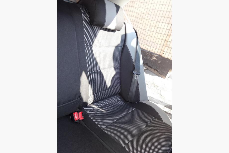 Skoda Octavia II A5 2006-2010 Coprisedi Auto (Similpelle↗Tessuto, Premium) Foto 12