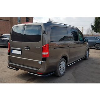 Protezione Angolare Posteriore AK003 Nero (Acciaio Inox) foto 2