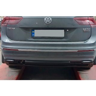 Protezione Posteriore AK001-2 Nero (Acciaio Inox) foto 3
