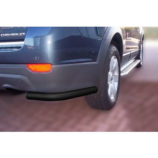 Angolari posteriori AK003 Nero (2 pz, acciaio inox) Chevrolet Captiva 2006-2019
