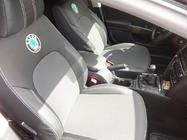 Skoda Superb 2001-2009 Coprisedi Auto (Similpelle↗Tessuto, Premium) foto 7