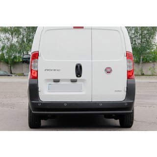 Protezione Posteriore Black (Acciaio Inox) Fiat Fiorino/Qubo 2008-2024 foto 3