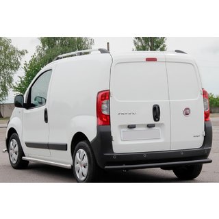 Protezione Posteriore Black (Acciaio Inox) Fiat Fiorino/Qubo 2008-2024 foto 1