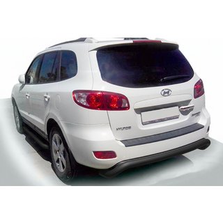 Barra Posteriore AK007 Nera (Acciaio Inox) Hyundai Santa Fe 2 2006-2012