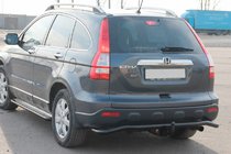Honda CRV 2007-2011 Barra Posteriore AK008 Nera (Acciaio Inox) foto 2
