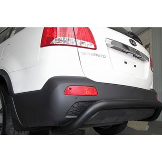 Barra Posteriore AK007 Nera (Acciaio Inox) Kia Sorento II XM 2009-2014 foto 2