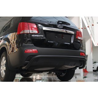 Barra Posteriore AK007 Nera (Acciaio Inox) Kia Sorento II XM 2009-2014 foto 1